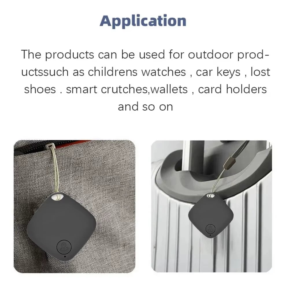 Smart Bluetooth GPS Tag Tracker Work with Android IOS APP anti Lost Reminder Device Anti-Loss Rated Locator Car Key Pet Finder